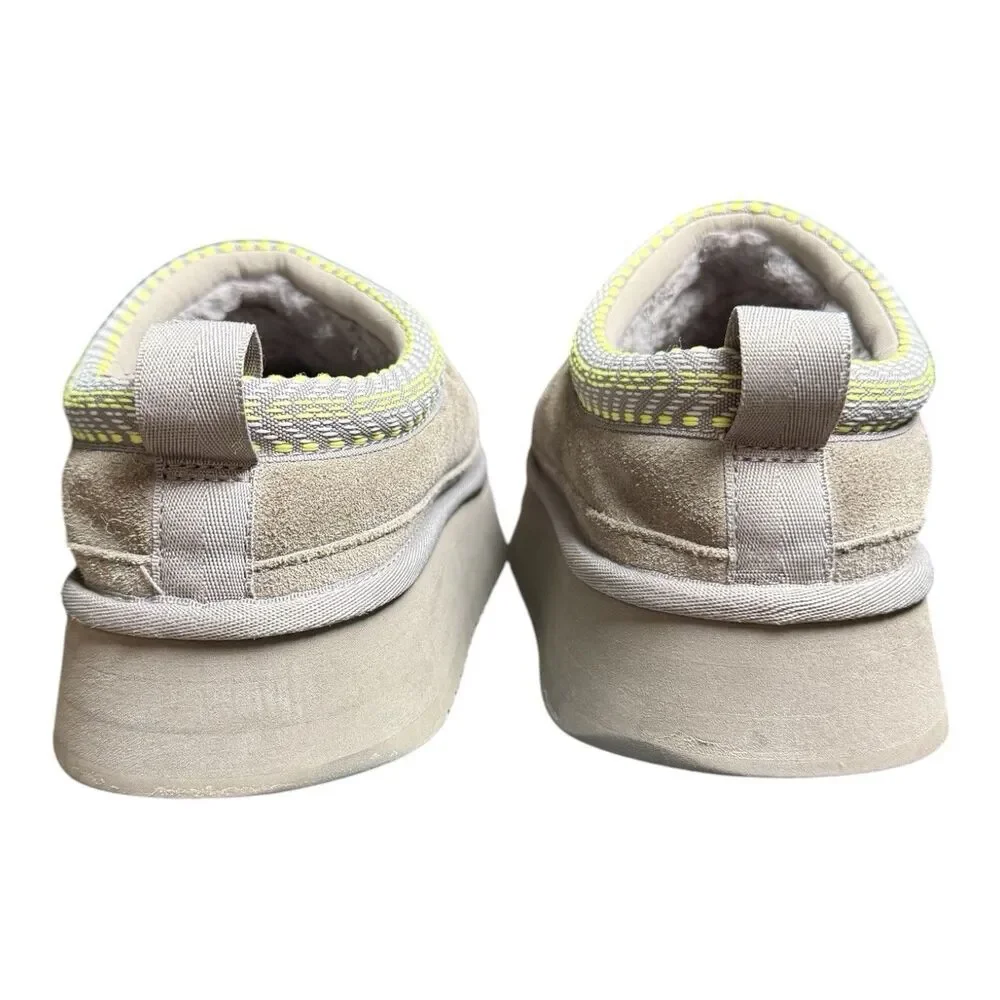 Ugg Koolaburra Women's Burree Grey Platform Slipper Cloud Size 10 Style#1159750